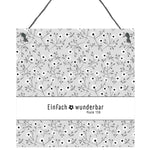 Deko-Schild "Einfach wunderbar" 18cm