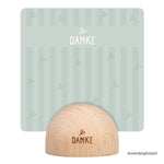 Kartenhalter "Danke" 6cm