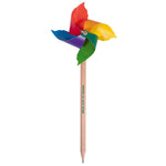 Bleistift mit Windrädchen "Unser Gott ist überall" Kleine Geschenke für Kinder