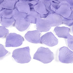 Deko-Rosenblätter 100 Stück hell lila