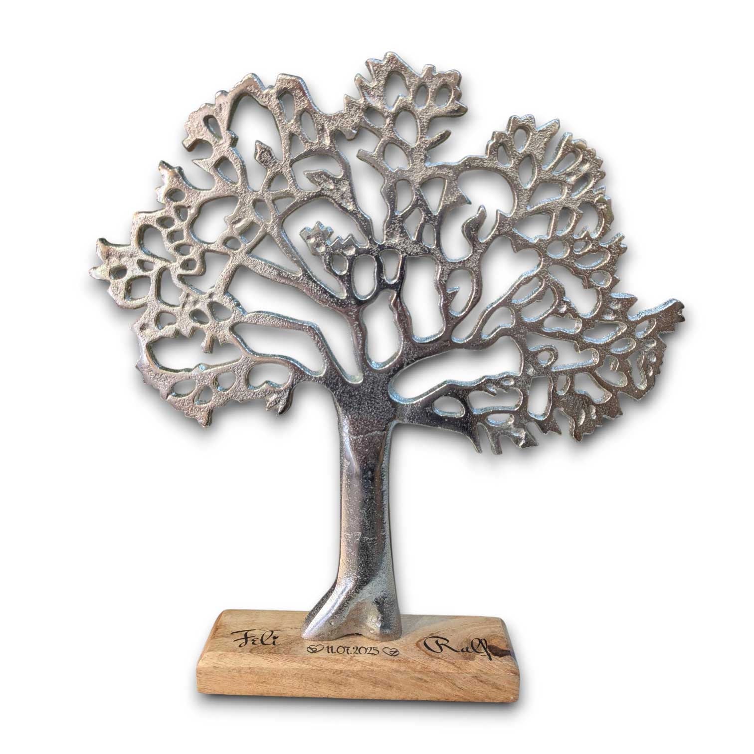 Dekobaum 30x33x5 cm personalisiertes Geschenk