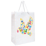 Geschenktasche Taube mit christlichen Symbolen
