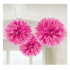 PomPom 40cm 3er-Set - Rosa