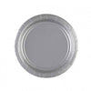 Uni Einweg Papier Teller 22,8 cm 8er-Set - Silber