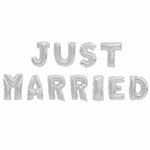 Just Married Schriftzug