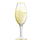 Sekt,Flasche,Folienballon,luftballon,Silvester,Party,Dekoration,Helium,Raum,Ballon
