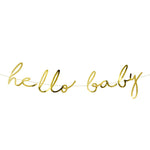 Girlande Baby gold