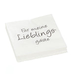 Servietten Lieblingsgäste