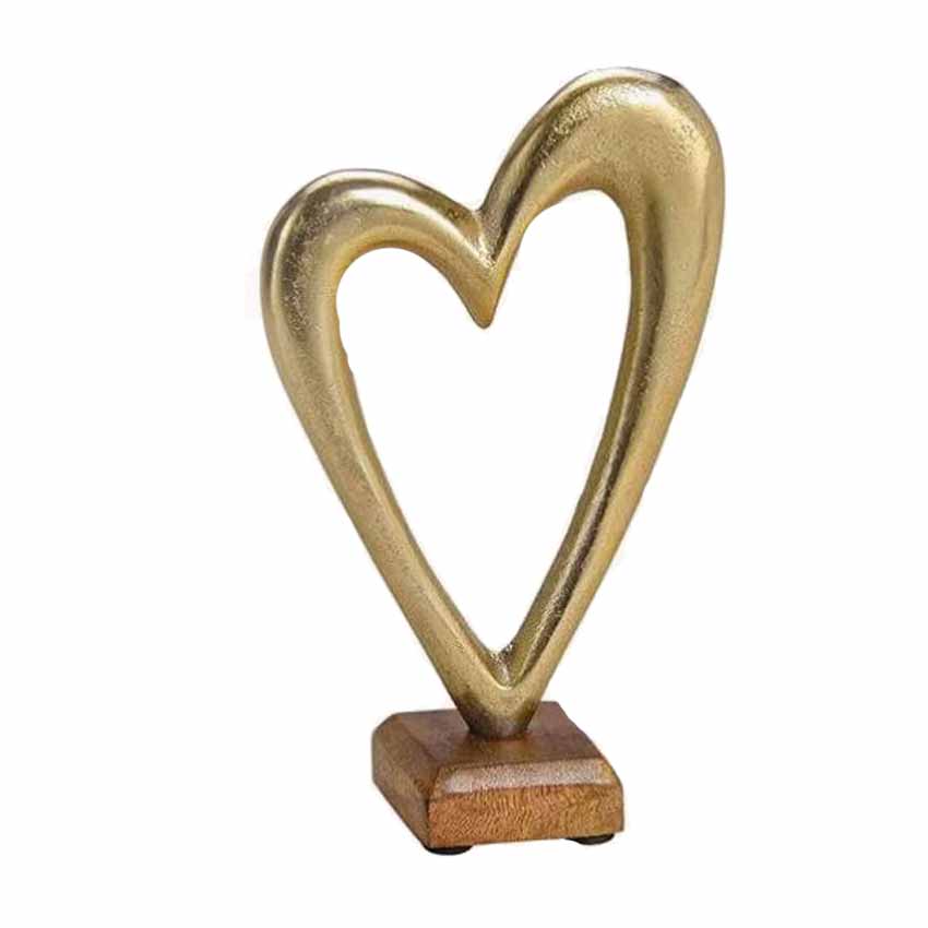 Goldenes Herz Aus Metall Auf Holzsockel 28697 goldenes-herz-aus-metall-auf-holzsockel-28697