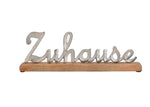 zuhause schriftzug