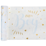 Tischläufer Babyparty Junge