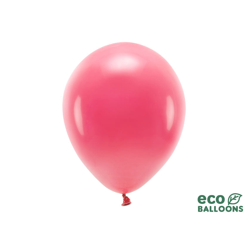 Öko Luftballons hellrot