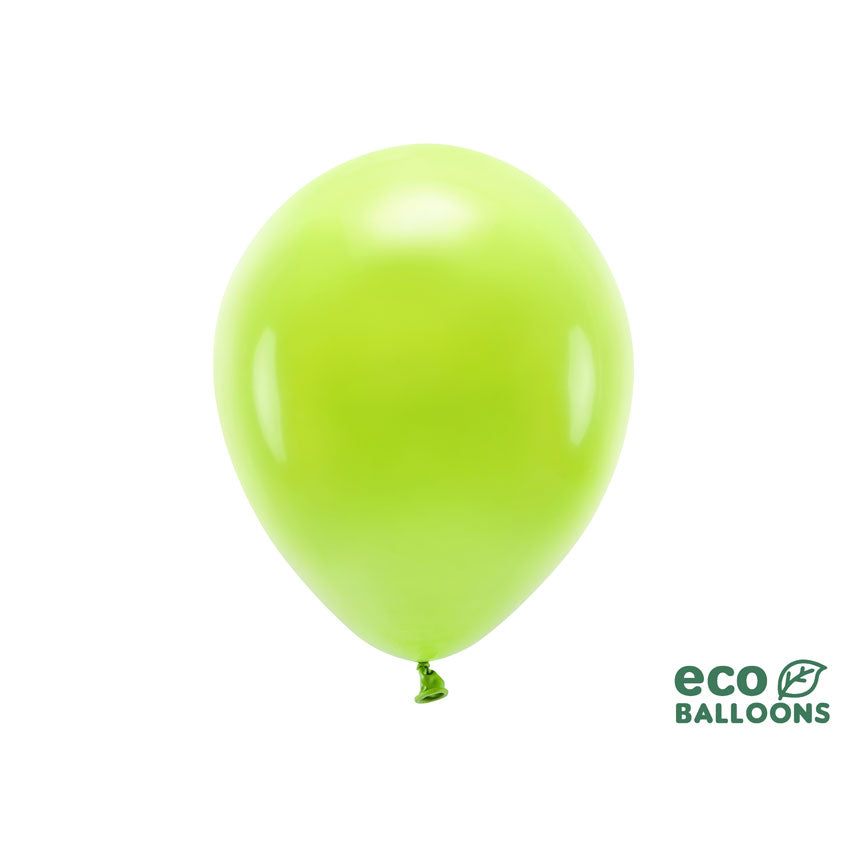 Öko Luftballons apfelgrün