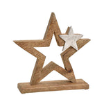 Holz Stern Deko