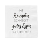 Servietten Spruch Freunde