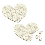 Puzzle Herz aus Holz