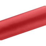 Satin Tischläufer 16 cm x 9 m rot
