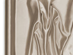 Satin Tischläufer 48 cm x 9 m kaltgold