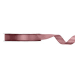 Satinband 12 mm x 25 m dunkles altrosa