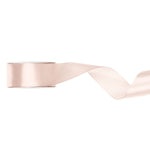 Satinband 25 mm x 25 m off-white / gebrochenes weiß