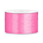 Satinband 38 mm x 25 m rosa