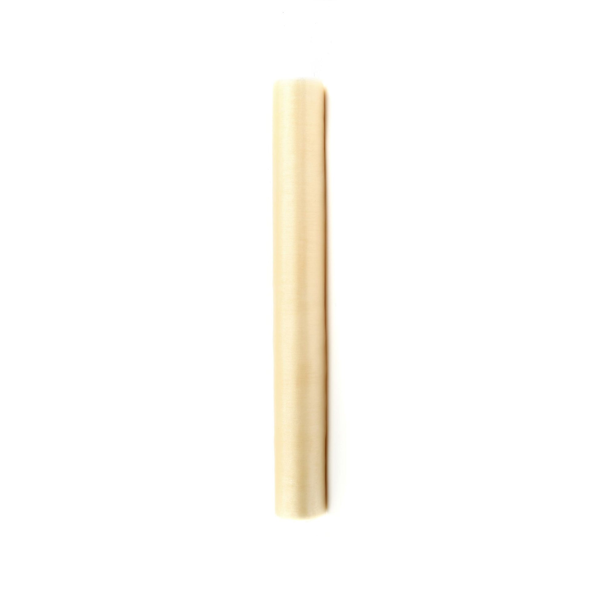 Tischläufer Organzastoff 36cm x 9m creme Tischband Tischdeko