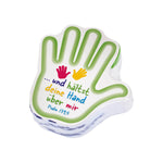 gepresstes Zauberhandtuch "...und hältst deine Hand über mir"