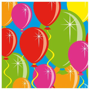 Servietten  Ballons 20er F04592--