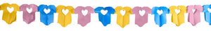 Papier Girlande Body Babyshower 6 Meter