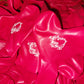 100 bedruckte Herz-Luftallons rot "I love you"