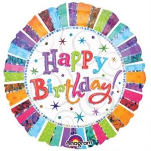 Folienballon "Radiant" Happy Birthday GIGANT JUMBO 81cm