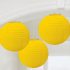 Lampions Laternen 3er-Set  24cm - Gelb