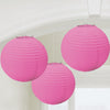 Lampions Laternen 3er-Set  24cm - Pink