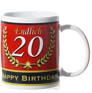 Tasse ENDLICH... Zahl 20