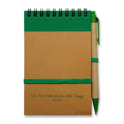 Notizbuch "Ich bin bei euch alle Tage"