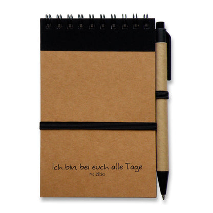 Notizbuch "Ich bin bei euch alle Tage"