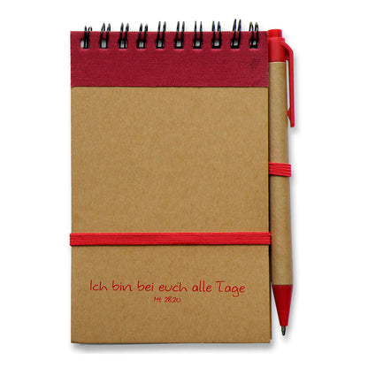 Notizbuch "Ich bin bei euch alle Tage"