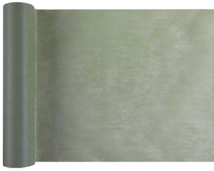 Tischläufer Vlies 30cm 10m helles Olivgrün