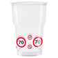 Plastik-Becher Verkehrszeichen 200ml