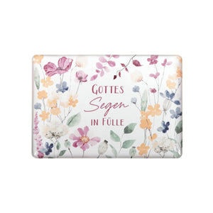 Magnet "Gottes Segen in Fülle" 8 x 5,5 cm