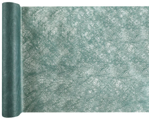 Tischläufer "Faserseide" 30cm x 5m Eucalyptus
