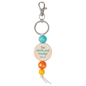 Taschenanhänger Löwe "Sei stark und mutig! Jos. 1,9" 11cm