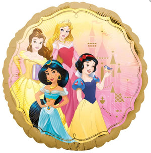Folienballon rund Disney Princess One upon a time