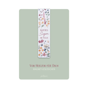 Magnet-Lesezeichen "Gottes Segen in Fülle"