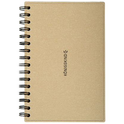 Notizblock Königskind aus recyceltem Karton mit Kugelschreiber