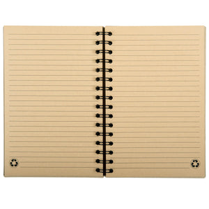 Notizblock Königskind aus recyceltem Karton mit Kugelschreiber