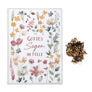 Blumensamen-Tütchen "Gottes Segen in Fülle"