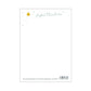 Weihnachtliche Postkarte Joy Love Peace