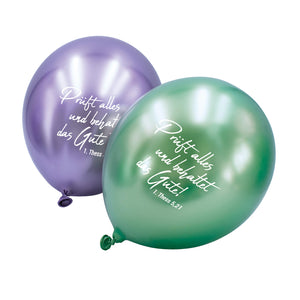 Jahreslosung 2025 Luftballons