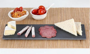 Schieferplatte 30 x 10 cm | Schiefer Servierplatten